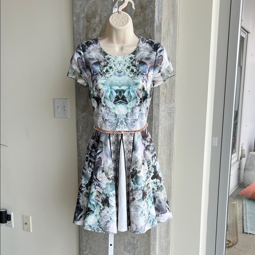 Bebe Elegant White Dress